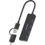 Comprar Hub USB Tipo-C + USB 3.1 Aisens A109-0987/ 4xUSB - Ganga Electrónica