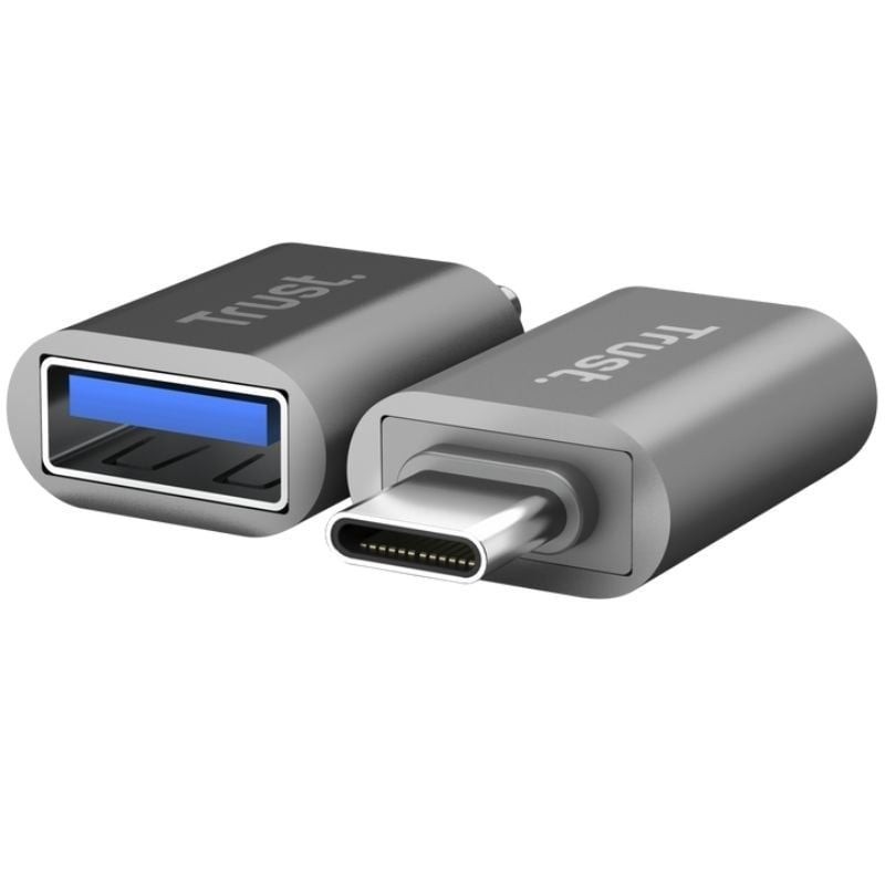 Comprar Adaptador USB 3.0 Trust Calyx 26221/ USB Tipo-C Macho - USB Hembra - Ganga Electrónica