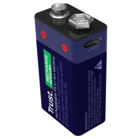 Comprar Pilas 6LR61 Trust 25745/ 9V/ Recargables - Ganga Electrónica