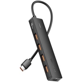 Comprar Hub USB Tipo-C 3.2 Vention CKCBB/ 4xUSB/ 1xUSB Tipo-C PD - Ganga Electrónica