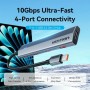 Comprar Hub USB Tipo-C 3.2 Vention CKYHB/ 4xUSB Tipo-C/ 1xUSB Tipo-C PD - Ganga Electrónica