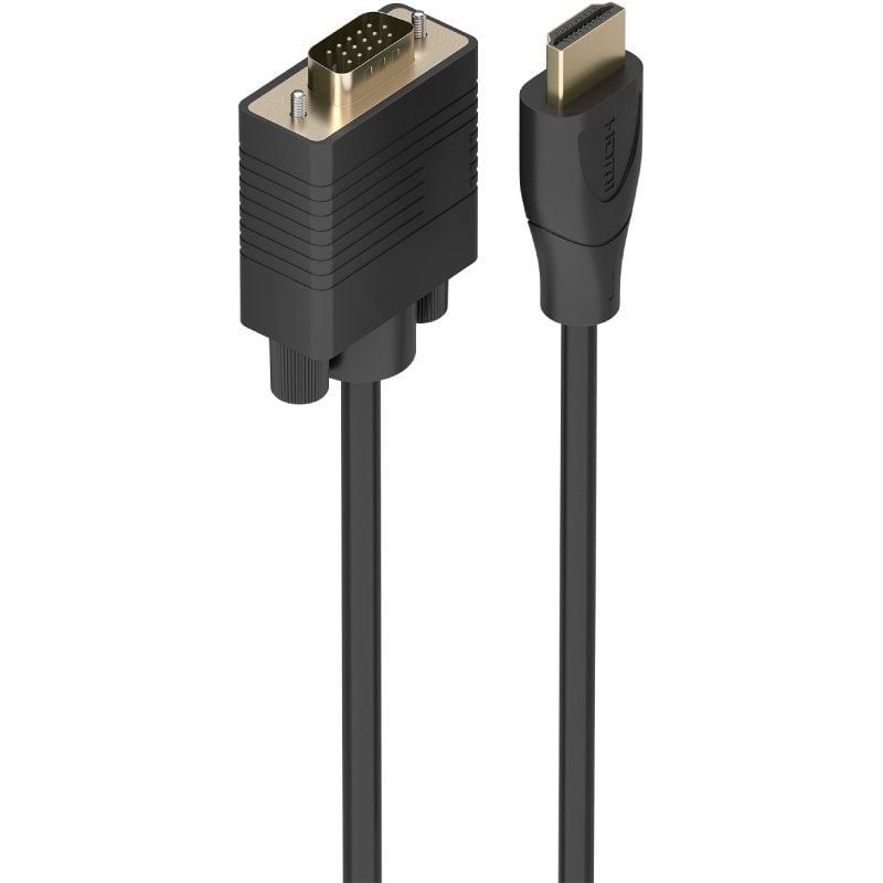 Comprar Cable Conversor Aisens A122-1010 SVGA Macho/ HDMI Macho/ 1m/ Negro - Ganga Electrónica