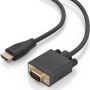 Comprar Cable Conversor Aisens A122-1012 SVGA Macho/ HDMI Macho/ 2m/ Negro - Ganga Electrónica