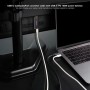 Comprar Cable Conversor Nanocable 10.15.5012/ USB Tipo-C Macho - DisplayPort 8K Macho/ USB Tipo-C Hembra/ Hasta 100W/ 1.8m/ Gris