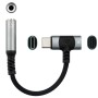 Comprar Cable Conversor Audio Nanocable 10.24.1207/ USB Tipo-C Macho - Jack 3.5/ USB Tipo-C Hembra/ 10cm/ Negro - Ganga Electrón
