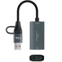 Comprar Capturadora de Video Externa Nanocable 10.15.0001/ USB Tipo-C - USB 3.0 - Ganga Electrónica