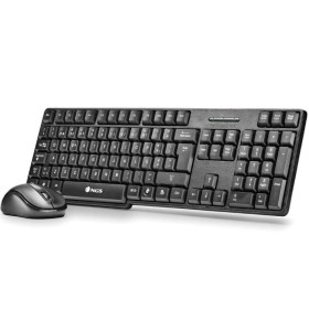 Comprar Teclado y Ratón Inalámbricos NGS Euphoria KIT/ Portugués - Ganga Electrónica