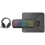 Comprar Pack Gaming KROM Kenta/ Teclado RGB + Ratón + Alfombrilla + Auriculares - Ganga Electrónica