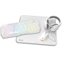 Comprar Pack Gaming KROM Kenta/ Teclado RGB + Ratón + Alfombrilla + Auriculares/ Blanco - Ganga Electrónica