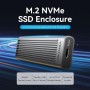 Comprar Caja Externa para Disco SSD M.2 NVMe Vention KPKH0/ USB Tipo-C 3.1/ Sin tornillos - Ganga Electrónica