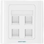 Comprar Placa de Pared Tipo 86 Vention IFFW0/ 4 Puertos RJ45 - Ganga Electrónica