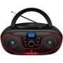 Comprar Radio CD Daewoo DW3013/ 4W/ a Pilas/ Rojo - Ganga Electrónica