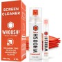 Comprar Kit Limpiador de Pantallas Whoosh Kit DUO WSH004/ Spray 100ml + Spray 8ml + 2 Paños Microfibra - Ganga Electrónica