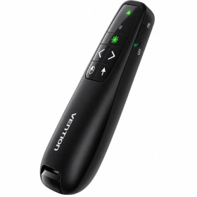 Comprar Presentador Inalámbrico Vention KQPB0-GL/ 2.4GHz/ Negro - Ganga Electrónica