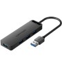 Comprar Hub USB 3.0 Vention CHLBF-SCB2/ 4xUSB/ 1xUSB Tipo-C PD - Ganga Electrónica