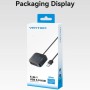 Comprar Hub USB 3.0 Vention CHZBC/ 3xUSB/ 1xUSB Tipo-C/ 1xUSB Tipo-C PD - Ganga Electrónica