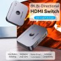 Comprar Switch Conmutador 8K HDMI 2.1 Bidireccional Vention AKPB0 HDMI Hembra/USB-C Hembra - 2x HDMI Hembra - Ganga Electrónica