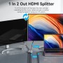 Comprar Switch Conmutador 8K HDMI 2.1 Bidireccional Vention AKPB0 HDMI Hembra/USB-C Hembra - 2x HDMI Hembra - Ganga Electrónica