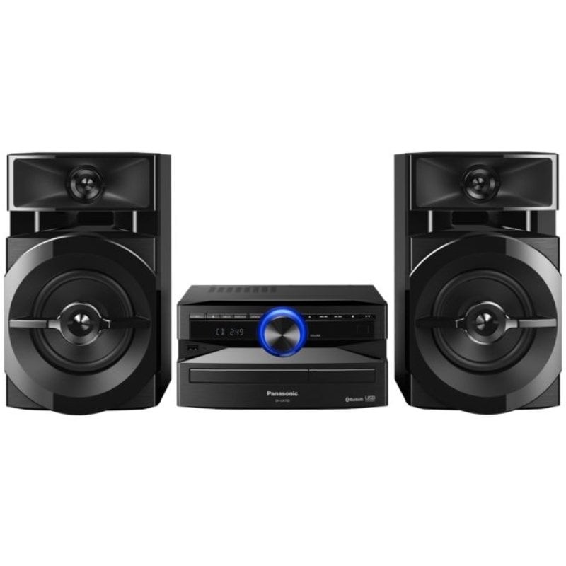 Comprar Microcadena con bluetooth Panasonic SC-UX100E-K/ 300W/ Negro - Ganga Electrónica