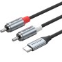 Comprar Cable Estéreo Vention BIKHH/ USB Tipo-C Macho - 2x RCA Macho/ 2m/ Gris - Ganga Electrónica