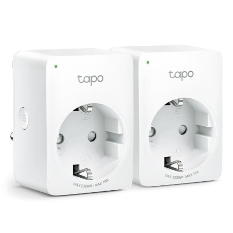 Comprar Enchufe WiFi Inteligente Tp-Link Tapo P100/ Pack 2 - Ganga Electrónica