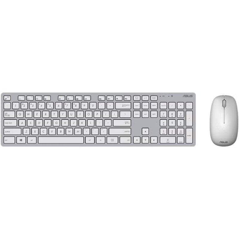 Comprar Teclado y Ratón Inalámbricos ASUS W5000 Wireless/ Blanco - Ganga Electrónica