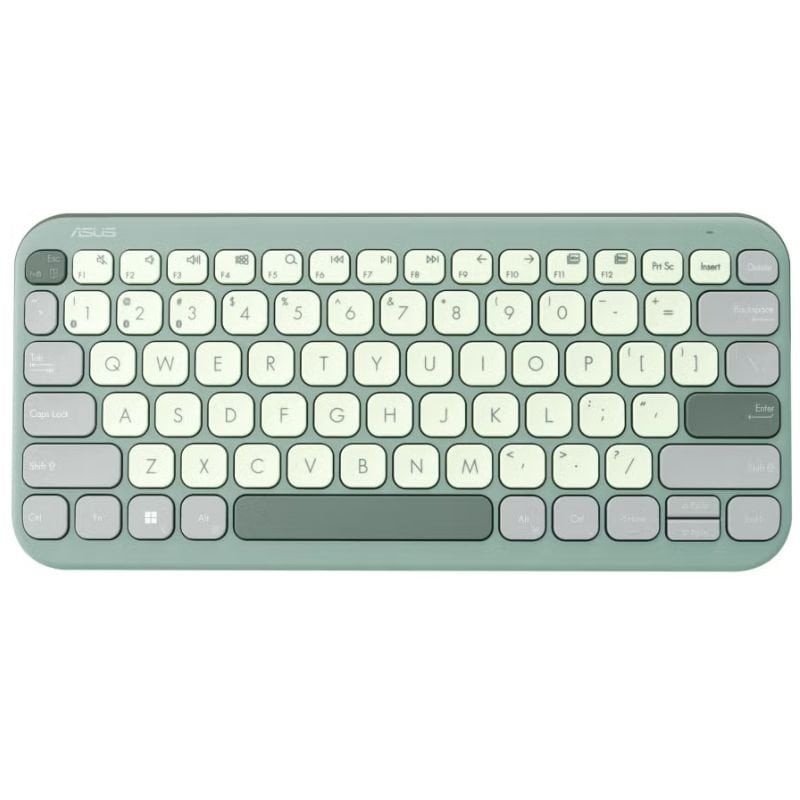 Comprar Teclado Inalámbrico ASUS Marshmallow KW100/ Verde - Ganga Electrónica