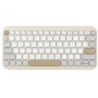 Comprar Teclado Inalámbrico ASUS Marshmallow KW100/ Beige - Ganga Electrónica