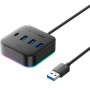 Comprar Hub USB 3.0 Vention CHZBD/ 3xUSB/ 1xUSB Tipo-C/ 1xUSB Tipo-C PD - Ganga Electrónica