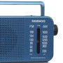 Comprar Radio Portátil Daewoo DW1120/ con Cable/ a Pilas/ Azul - Ganga Electrónica