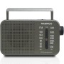 Comprar Radio Portátil Daewoo DW1121/con Cable/ a Pilas/ Gris - Ganga Electrónica