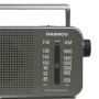 Comprar Radio Portátil Daewoo DW1121/con Cable/ a Pilas/ Gris - Ganga Electrónica