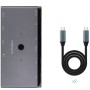 Comprar Switch Conmutador 8K Nanocable 10.12.0003/ 1x HDMI/ 1x DisplayPort/ 3x USB/ 2x USB Tipo-C/ 1x Jack 3.5mm/ 2x USB Tipo-C 