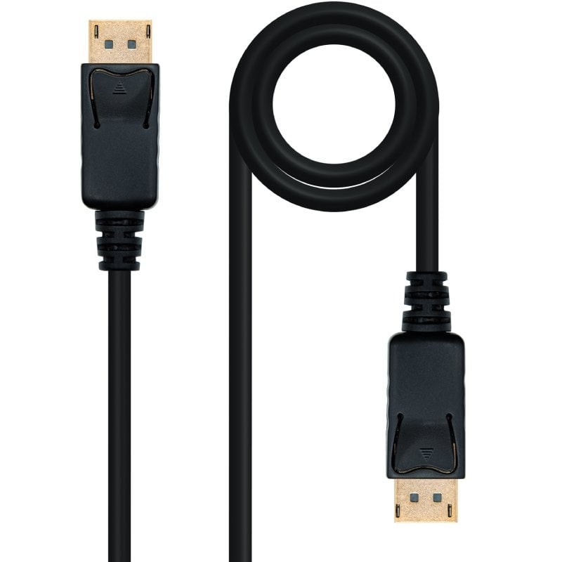 Comprar Cable DisplayPort 1.2 4K Nanocable 10.15.2310/ DisplayPort Macho - DisplayPort Macho/ 10m/ Negro - Ganga Electrónica