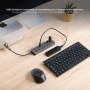 Comprar Hub USB + USB Tipo-C Nanocable 10.16.4510/ 4xUSB/ 3xUSB Tipo-C/ 1xUSB Tipo-C PD/ Gris - Ganga Electrónica