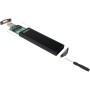 Comprar Caja Externa para Disco SSD M.2 NVMe TOOQ TQE-2240B/ USB 3.0/ USB Tipo-C 3.2 Gen2 - Ganga Electrónica
