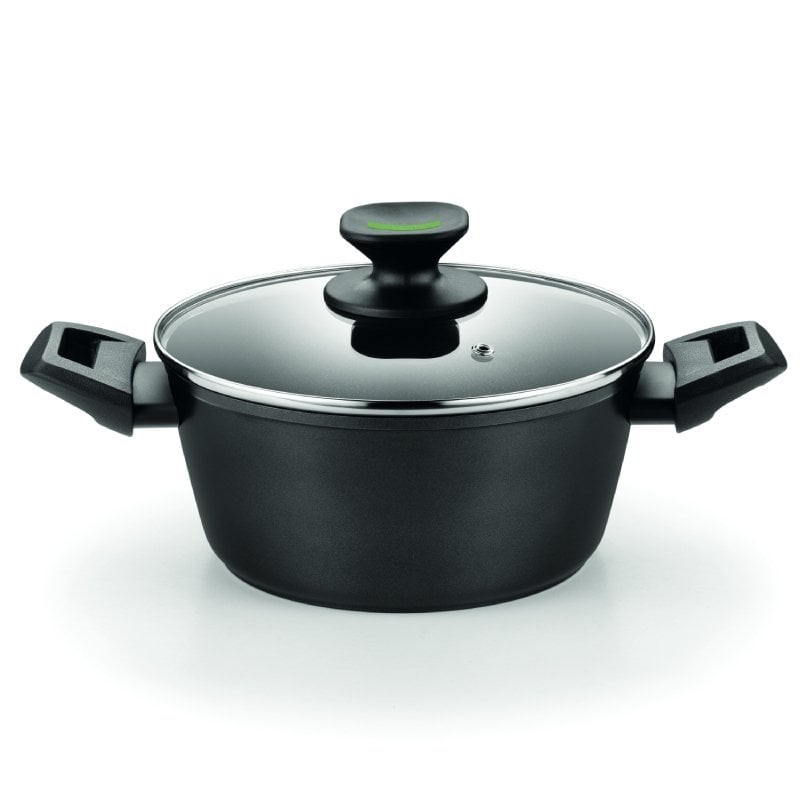 Comprar Cacerola Alta Monix Green M480320/ Ø20cm/ Aluminio forjado/ Apta para Inducción - Ganga Electrónica