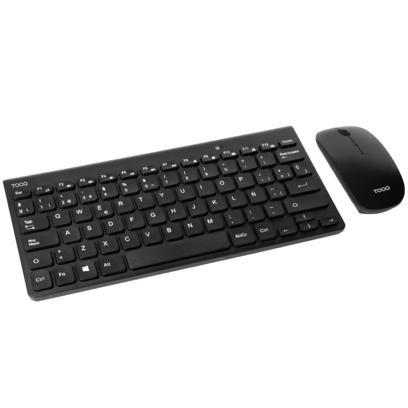Comprar Teclado y Ratón Inalámbricos TOOQ TQKMW-3101-B - Ganga Electrónica