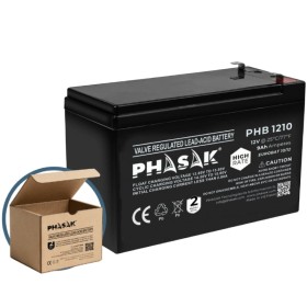 Comprar Batería Phasak PHB 1210 compatible con SAI/UPS Phasak según especificaciones - Ganga Electrónica