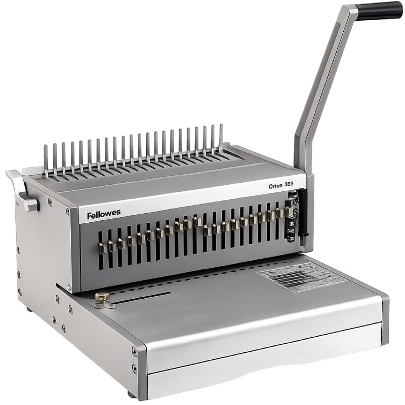 Comprar Encuadernadora de Canutillo Fellowes Orion/ Plata - Ganga Electrónica