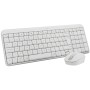 Comprar Teclado y Ratón Inalámbricos Logitech Wireless Combo MK250/ Blanco - Ganga Electrónica