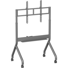 Comprar Soporte de Suelo Inclinable/ Giratorio con Ruedas y Manivela Aisens FT90E-469 para TV 55-90'/ hasta 90kg - Ganga Electró