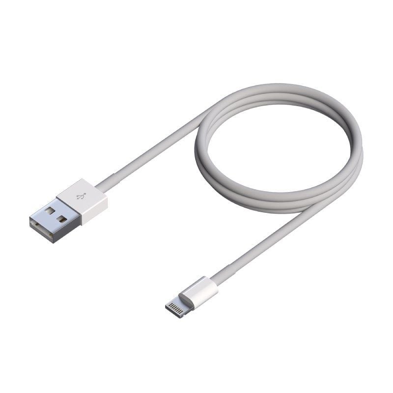 Comprar Cable USB 2.0 Lightning Aisens A102-0542/ USB Macho - Lightning Macho/ 50cm/ Blanco - Ganga Electrónica