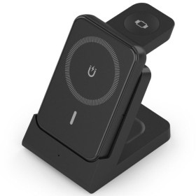Comprar Base de carga Inalámbrica Aisens ASCH-15W4WC064-BK/ 15W/ Negro - Ganga Electrónica