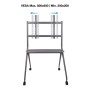 Comprar Soporte de Suelo con Ruedas TOOQ FS20205M-B para TV de 50-86'/ hasta 120kg - Ganga Electrónica