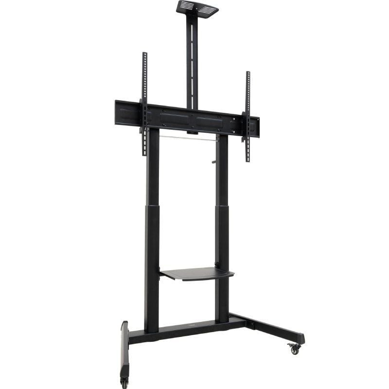 Comprar Soporte de Suelo Inclinable con Ruedas TOOQ FS20406HM-B para TV de 60-100'/ hasta 120kg - Ganga Electrónica