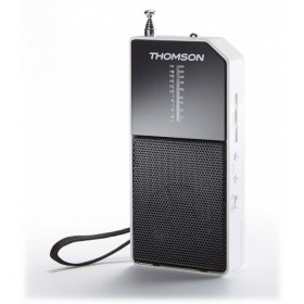 Comprar Thomson Portable BATTERY-POWERED Analogue FM Radio Blanco RT205 - Ganga Electrónica