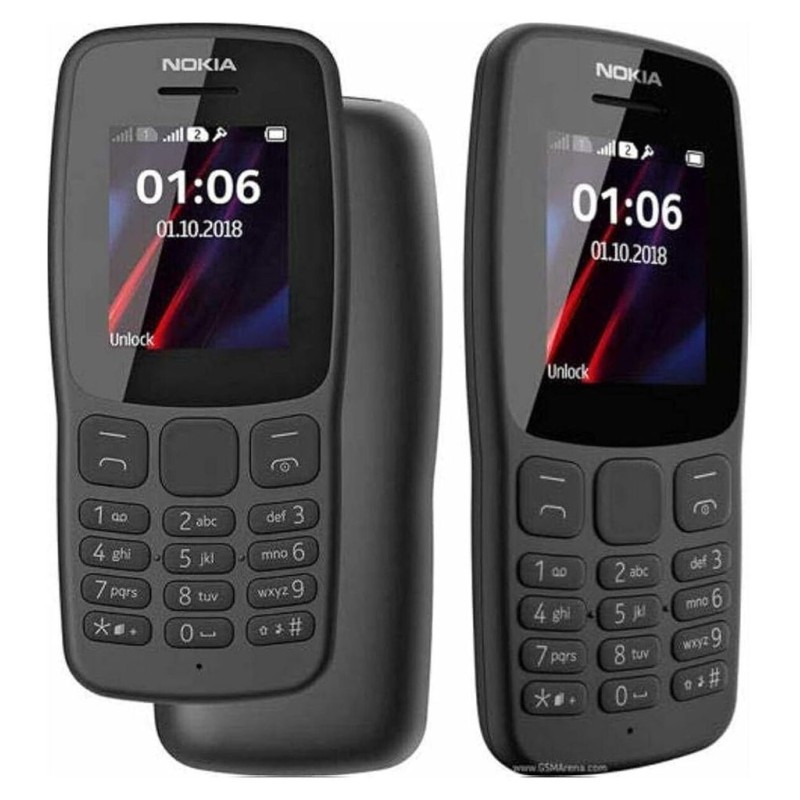 Comprar Nokia 106 TA-1114 DS 4GB Negro OEM - Ganga Electrónica
