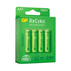 Comprar GP Recyko 4XAA 1300mAh - Pilas recargables - Ganga Electrónica