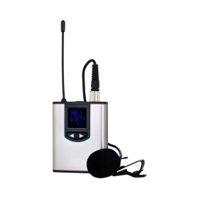 Comprar NK IG33008 Plata y Negro - Micrófono de solapa inalámbrico con adaptador de cámara - Ganga Electrónica